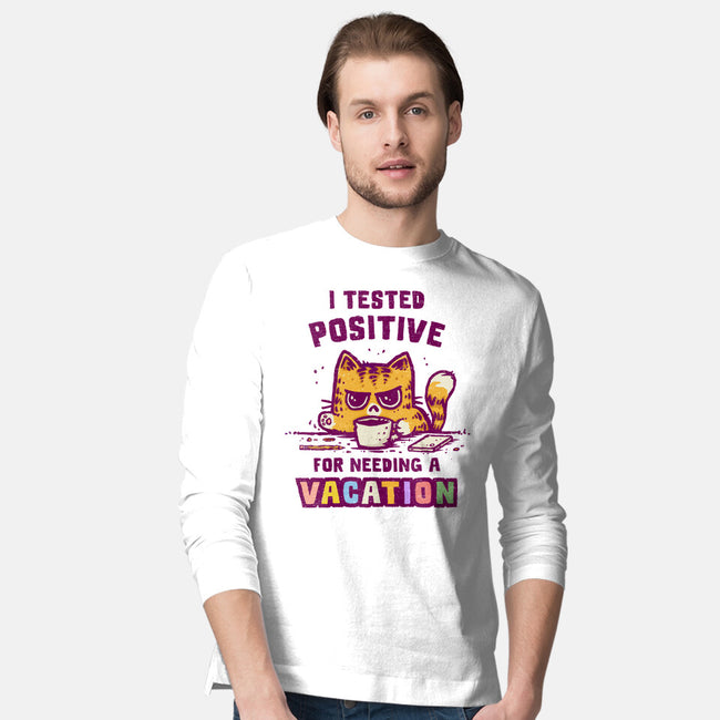 I Need A Vacation-Mens-Long Sleeved-Tee-kg07