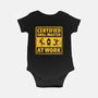 Certified Grill Master-Baby-Basic-Onesie-kg07