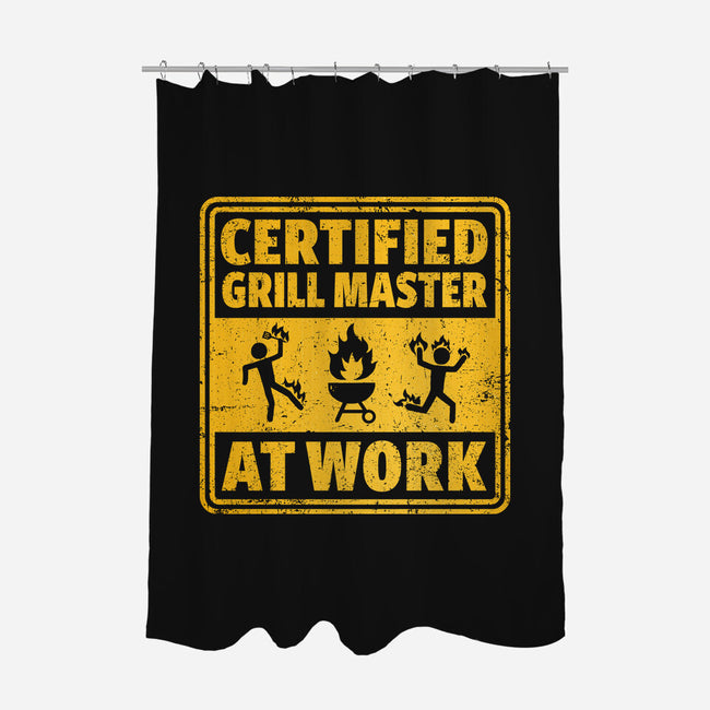 Certified Grill Master-None-Polyester-Shower Curtain-kg07