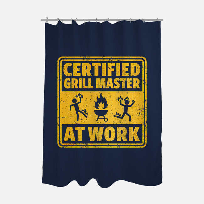 Certified Grill Master-None-Polyester-Shower Curtain-kg07