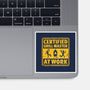 Certified Grill Master-None-Glossy-Sticker-kg07