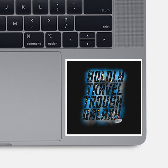 Boldly Travel-None-Glossy-Sticker-kharmazero