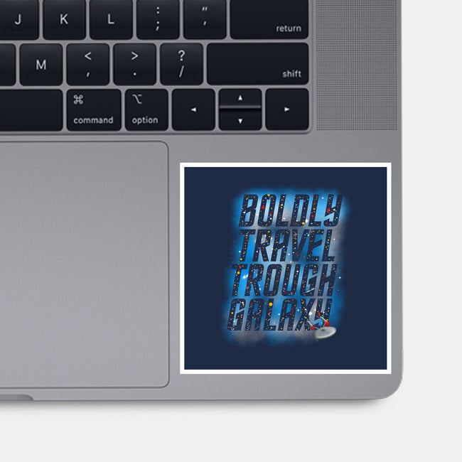 Boldly Travel-None-Glossy-Sticker-kharmazero