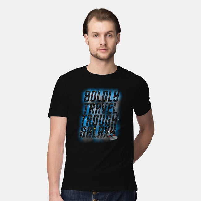 Boldly Travel-Mens-Premium-Tee-kharmazero
