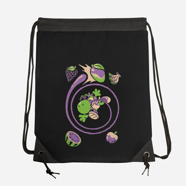 Tropical Snack-None-Drawstring-Bag-Henrique Torres
