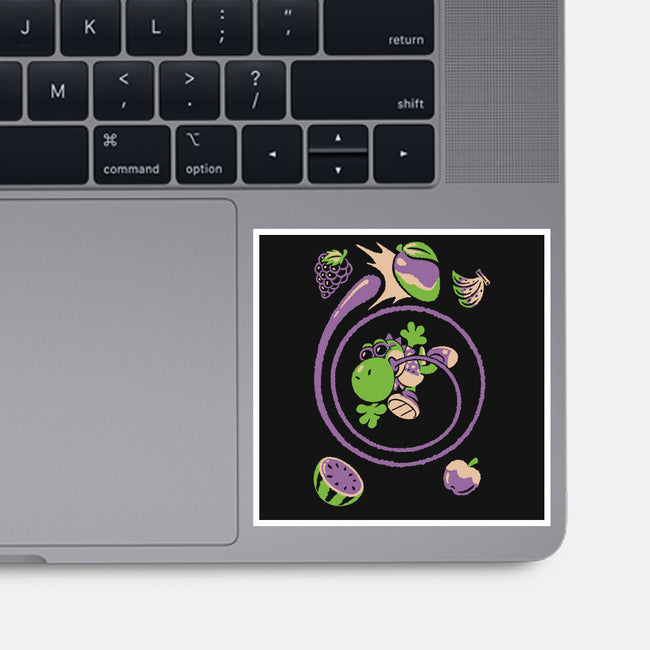 Tropical Snack-None-Glossy-Sticker-Henrique Torres