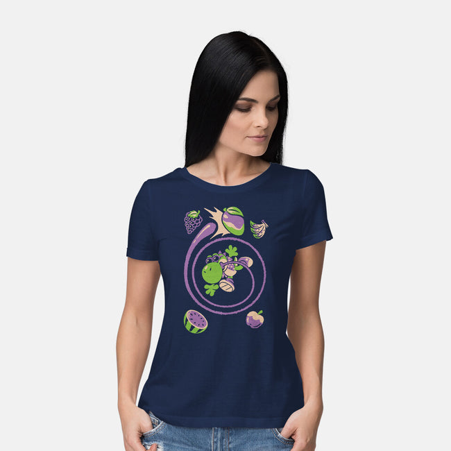 Tropical Snack-Womens-Basic-Tee-Henrique Torres