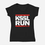 Fly This Way-Womens-V-Neck-Tee-CappO