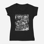 Rage Against The Empire-Womens-V-Neck-Tee-CappO