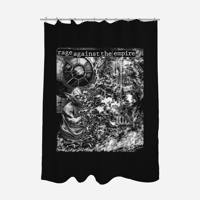 Rage Against The Empire-None-Polyester-Shower Curtain-CappO