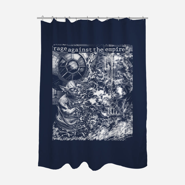 Rage Against The Empire-None-Polyester-Shower Curtain-CappO