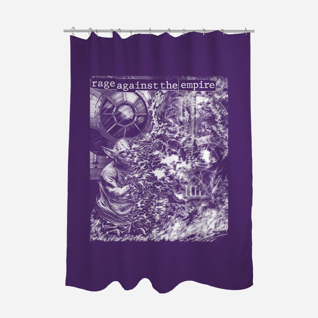 Rage Against The Empire-None-Polyester-Shower Curtain-CappO