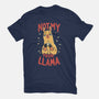 Not My Prob-Llama-Mens-Basic-Tee-rarpoint
