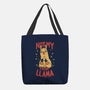 Not My Prob-Llama-None-Basic Tote-Bag-rarpoint