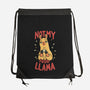 Not My Prob-Llama-None-Drawstring-Bag-rarpoint