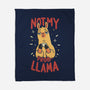 Not My Prob-Llama-None-Fleece-Blanket-rarpoint