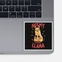 Not My Prob-Llama-None-Glossy-Sticker-rarpoint