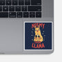 Not My Prob-Llama-None-Glossy-Sticker-rarpoint