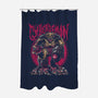 The Cyberdemon-None-Polyester-Shower Curtain-demonigote