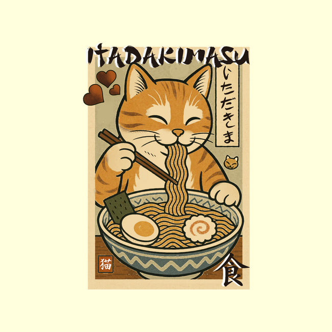 Itadakimasu Cat-None-Fleece-Blanket-fanfabio