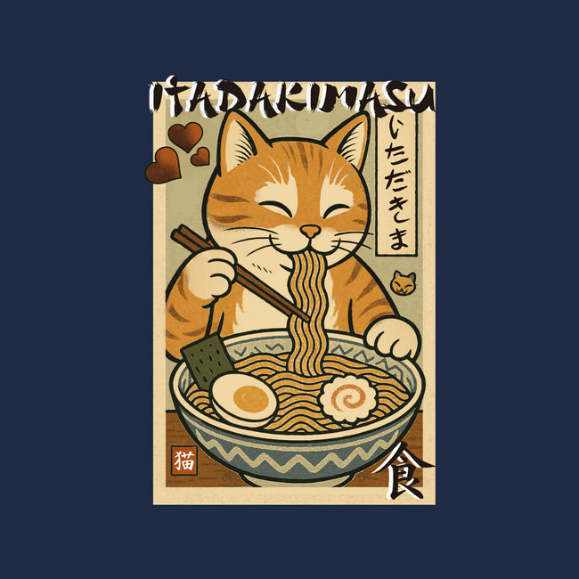 Itadakimasu Cat-Youth-Basic-Tee-fanfabio