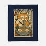 Itadakimasu Cat-None-Fleece-Blanket-fanfabio