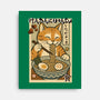 Itadakimasu Cat-None-Stretched-Canvas-fanfabio