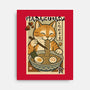Itadakimasu Cat-None-Stretched-Canvas-fanfabio