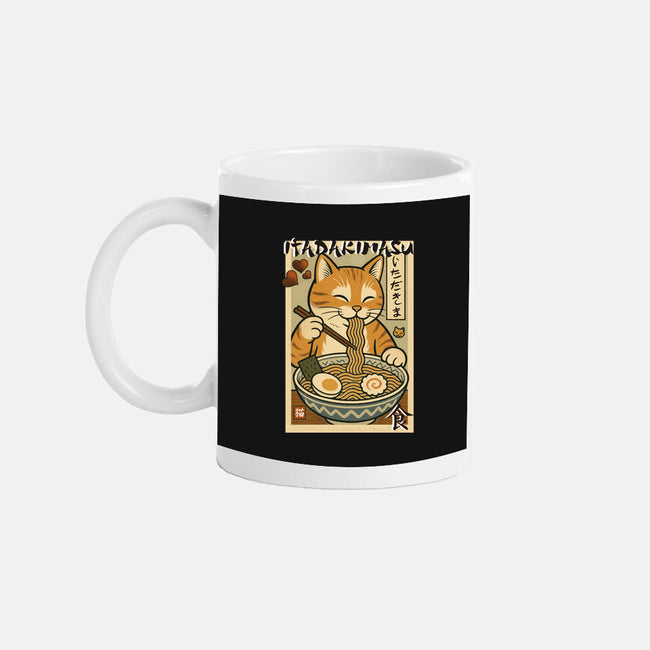 Itadakimasu Cat-None-Mug-Drinkware-fanfabio