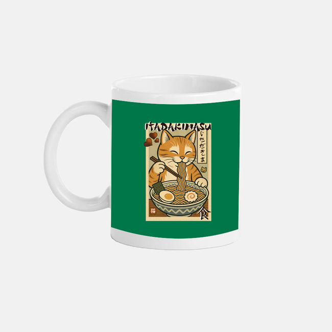 Itadakimasu Cat-None-Mug-Drinkware-fanfabio