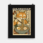 Itadakimasu Cat-None-Matte-Poster-fanfabio