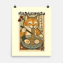 Itadakimasu Cat-None-Matte-Poster-fanfabio
