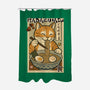 Itadakimasu Cat-None-Polyester-Shower Curtain-fanfabio