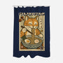 Itadakimasu Cat-None-Polyester-Shower Curtain-fanfabio