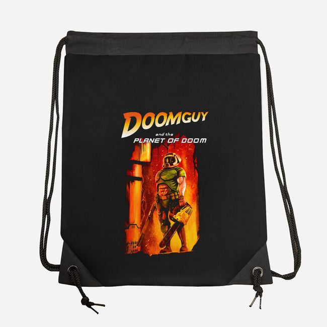 Planet Of Hell-None-Drawstring-Bag-demonigote