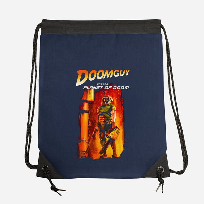 Planet Of Hell-None-Drawstring-Bag-demonigote