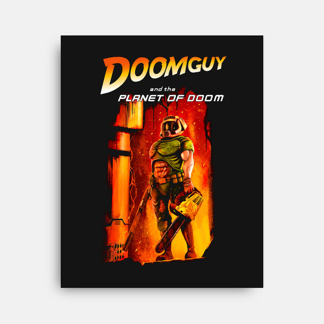 Planet Of Hell-None-Stretched-Canvas-demonigote