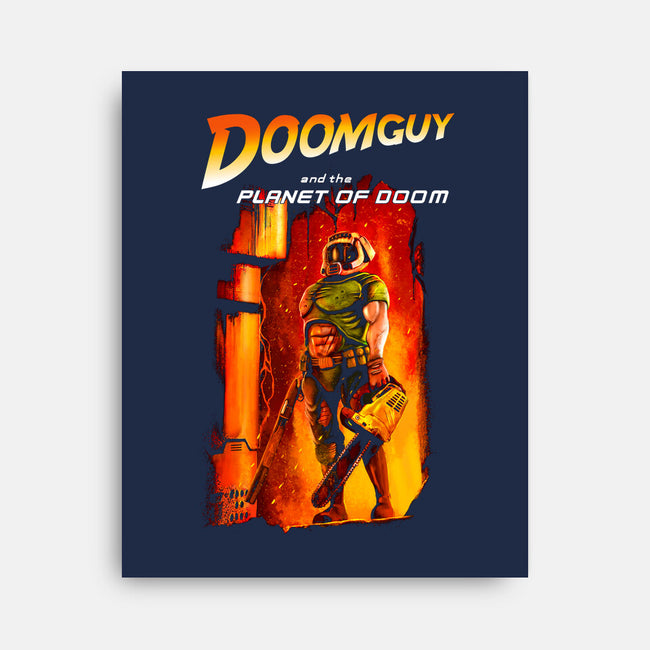 Planet Of Hell-None-Stretched-Canvas-demonigote