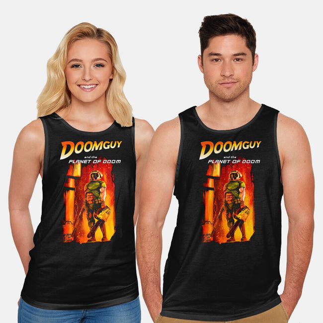 Planet Of Hell-Unisex-Basic-Tank-demonigote