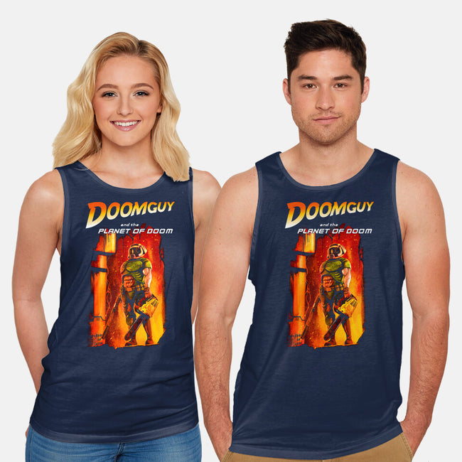 Planet Of Hell-Unisex-Basic-Tank-demonigote