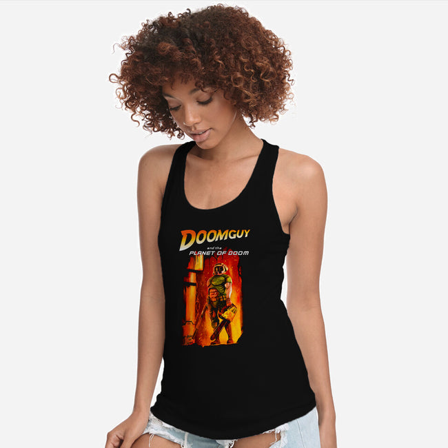 Planet Of Hell-Womens-Racerback-Tank-demonigote