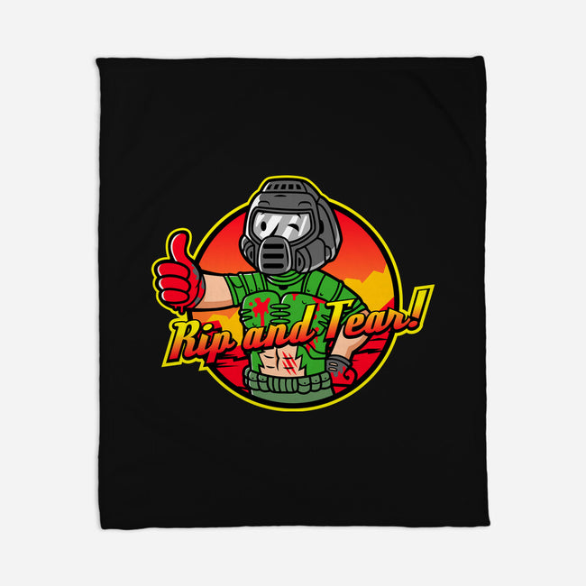 Vaultdumboy-None-Fleece-Blanket-demonigote