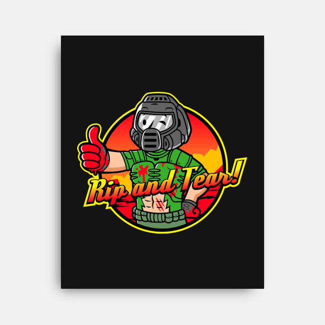 Vaultdumboy-None-Stretched-Canvas-demonigote
