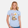 Summer Breakfast-Womens-Fitted-Tee-rarpoint