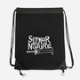 Slayer By Nature-None-Drawstring-Bag-demonigote