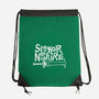 Slayer By Nature-None-Drawstring-Bag-demonigote