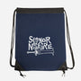 Slayer By Nature-None-Drawstring-Bag-demonigote