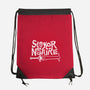 Slayer By Nature-None-Drawstring-Bag-demonigote