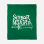 Slayer By Nature-None-Fleece-Blanket-demonigote