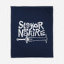 Slayer By Nature-None-Fleece-Blanket-demonigote